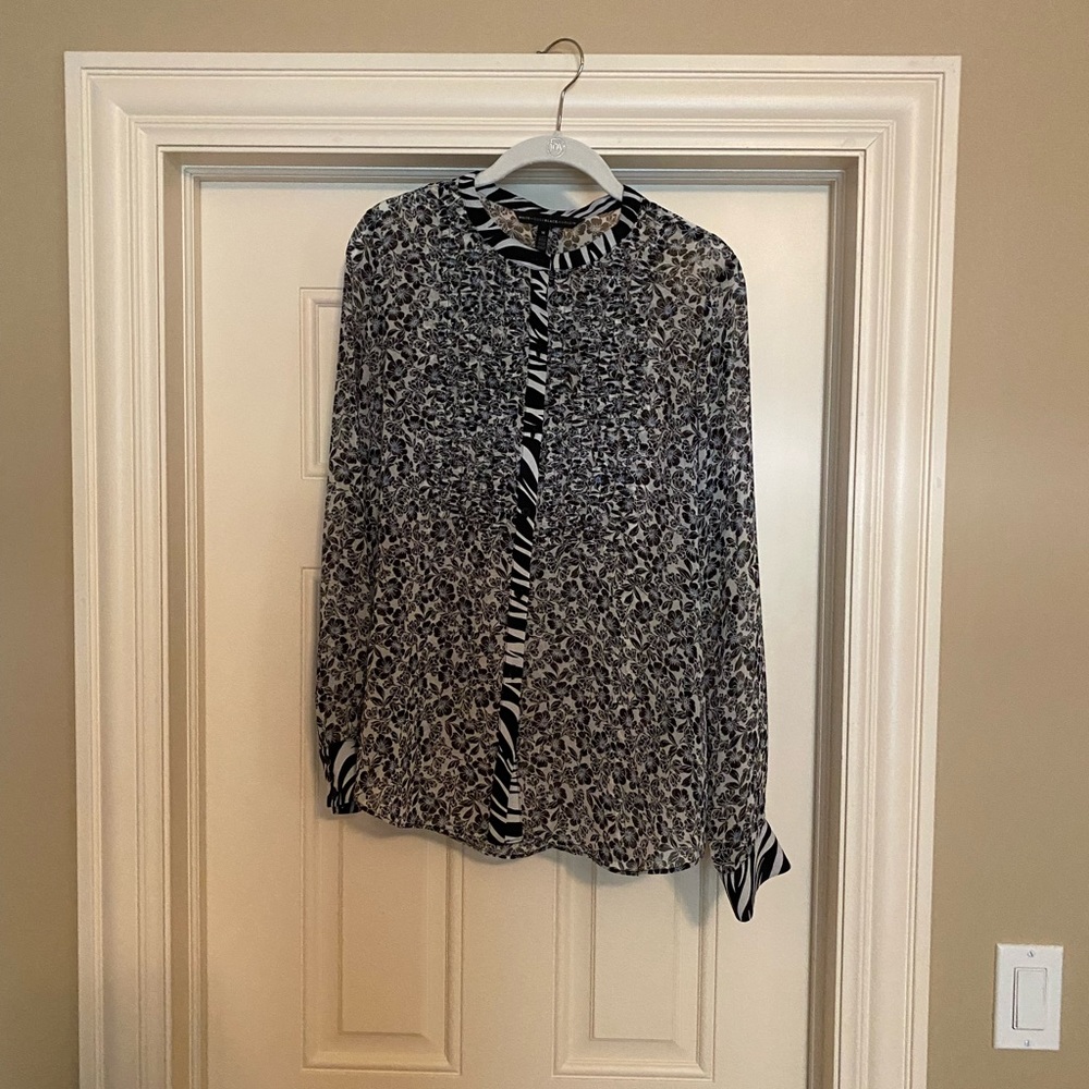 White House Black Market Blouse size Medium